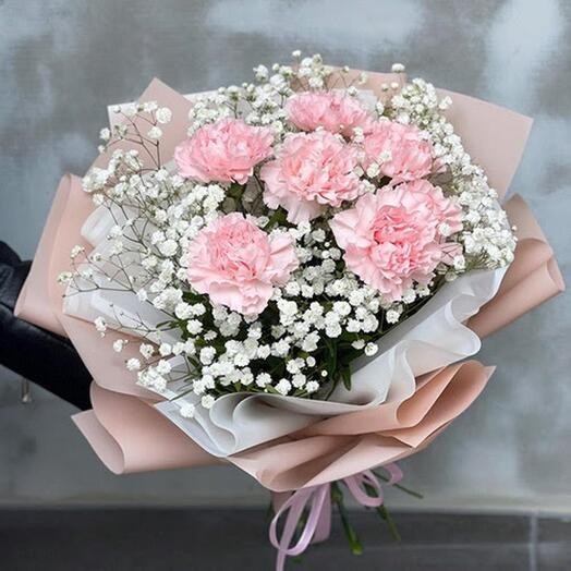 Букет цветов "Жемчужина"